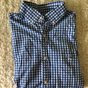Vineyard vines gingham dress shirt